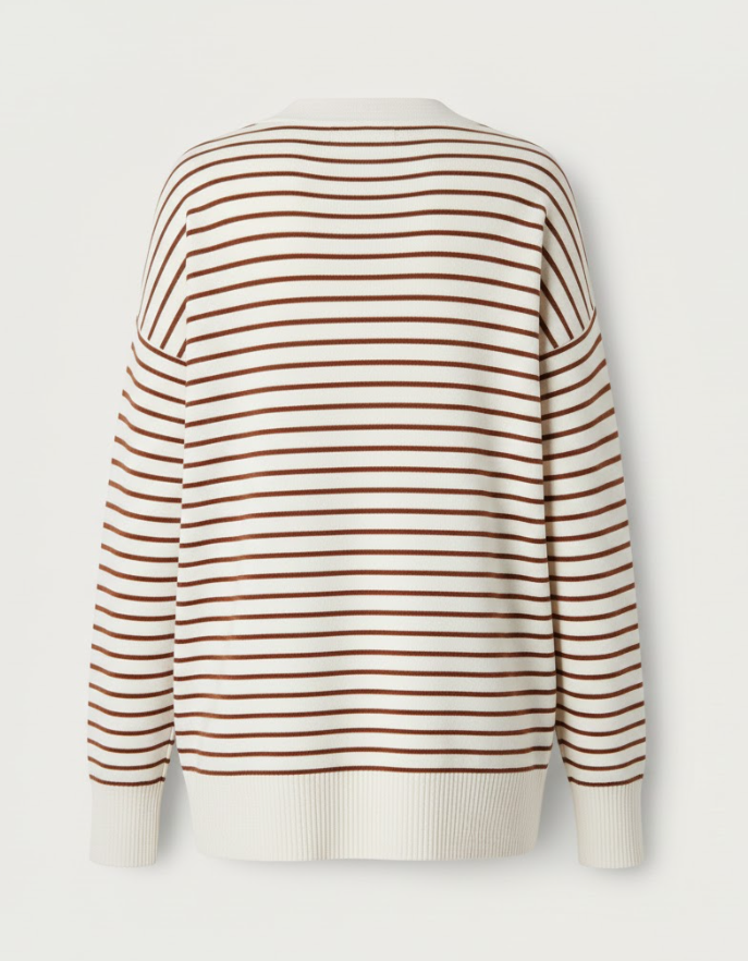 Women's Striped Cardigan