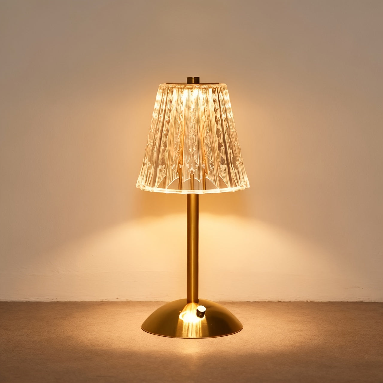Acrylic Table Lamp – Glow Ambient Light product detail photo for living room