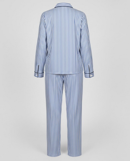 Women's loose-fitting pyjama set with panels