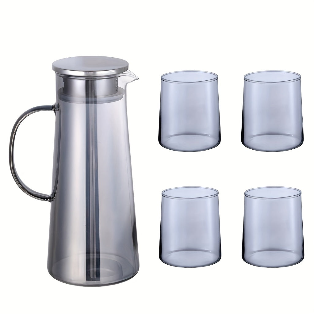 Glass Tea Set – Teapot with Matching Cups product detail photo for kitchen