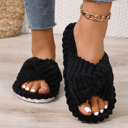 Slippers product detail photo in entryway