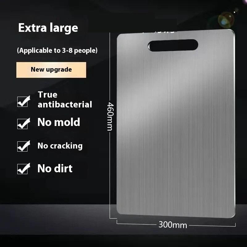 Steel Cutting Board CleanEdge Double-Sided Hygienic Prep Surface For Modern Kitchens