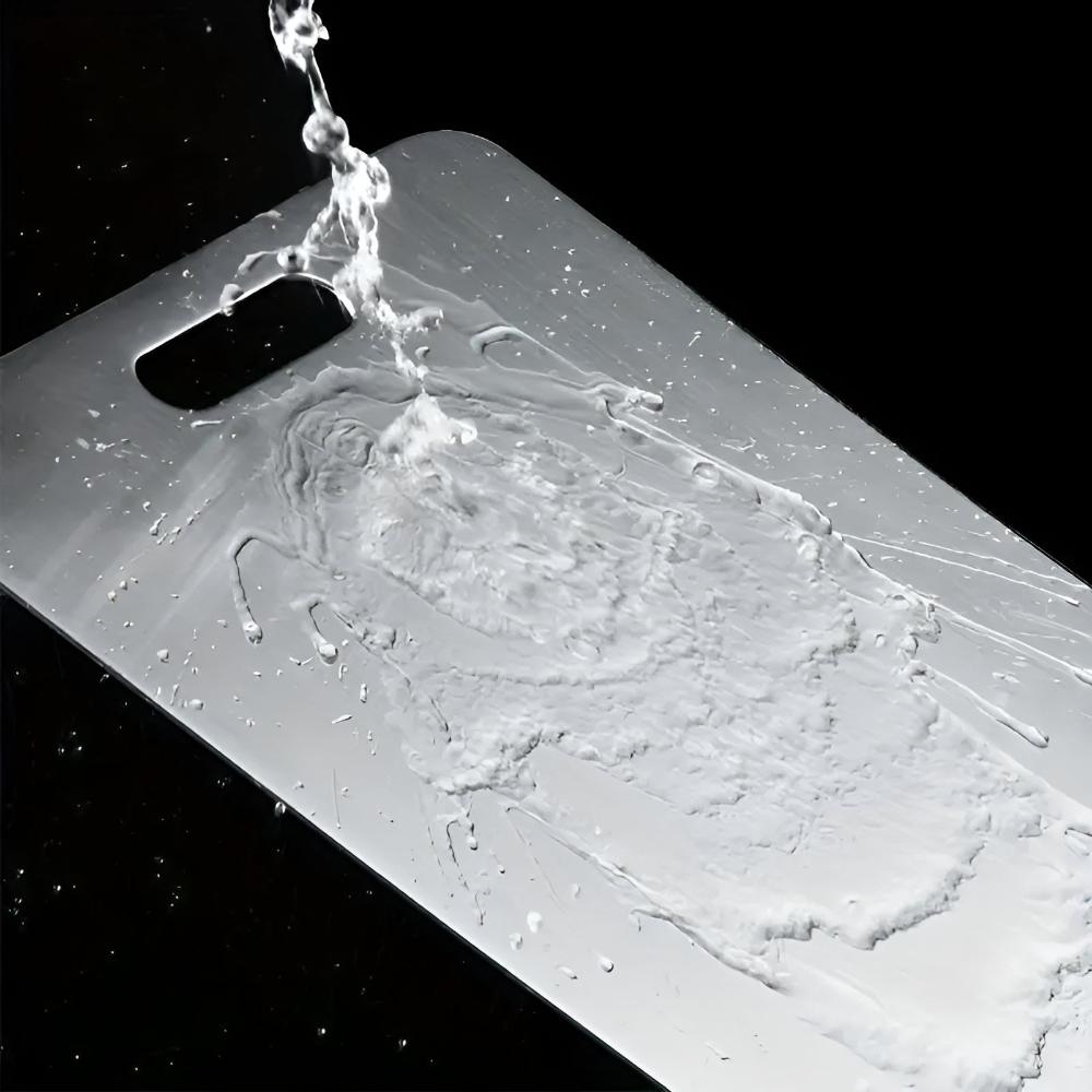 Steel Cutting Board CleanEdge Double-Sided Hygienic Prep Surface For Modern Kitchens