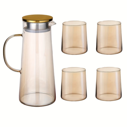 Glass Tea Set – Teapot with Matching Cups product detail photo for kitchen