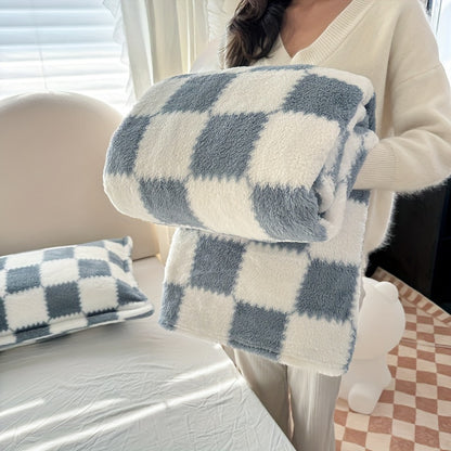 Panda Velvet Throw Blanket – Flannel Sofa and Travel Blanket product detail photo for bedroom