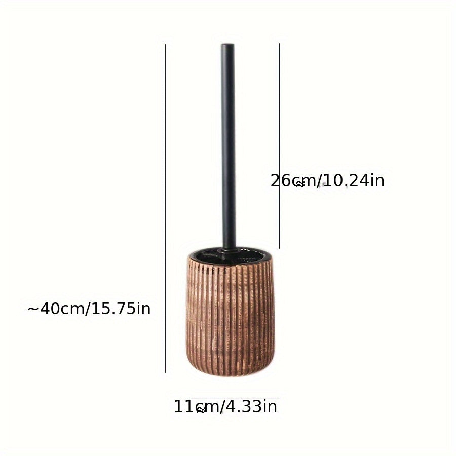 Ceramic Toilet Brush Holder – Bathroom Brush Set