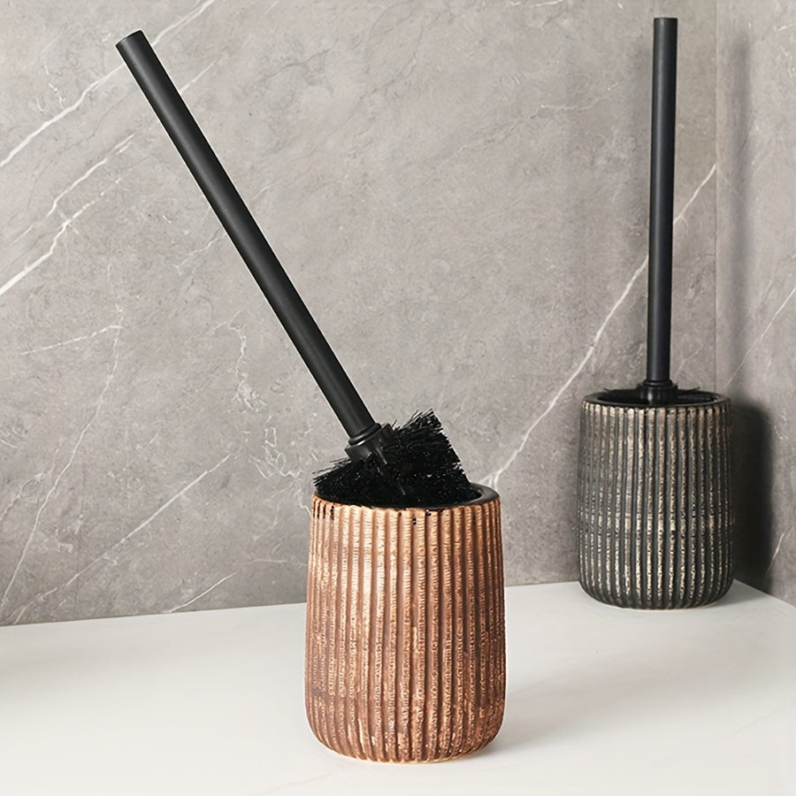 Ceramic Toilet Brush Holder – Bathroom Brush Set