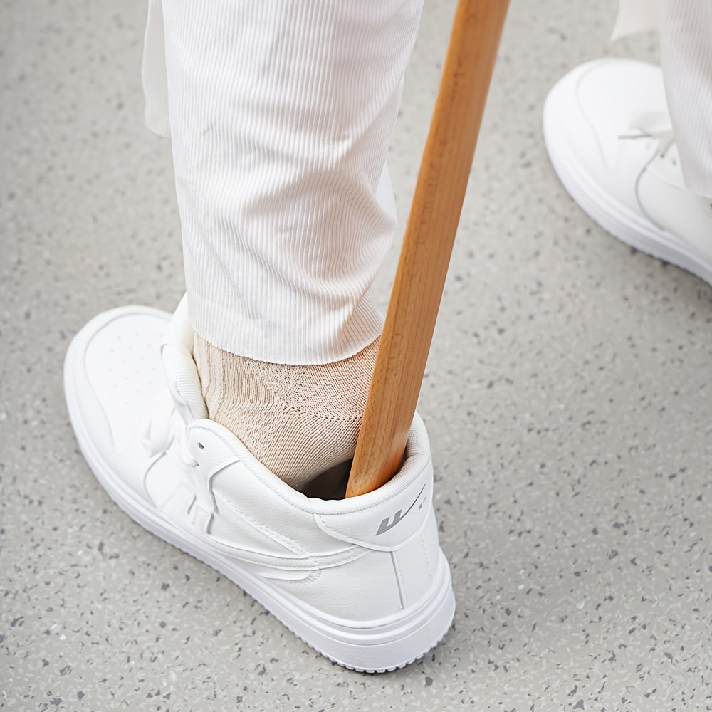 Wood Shoe Horn product detail photo in entryway