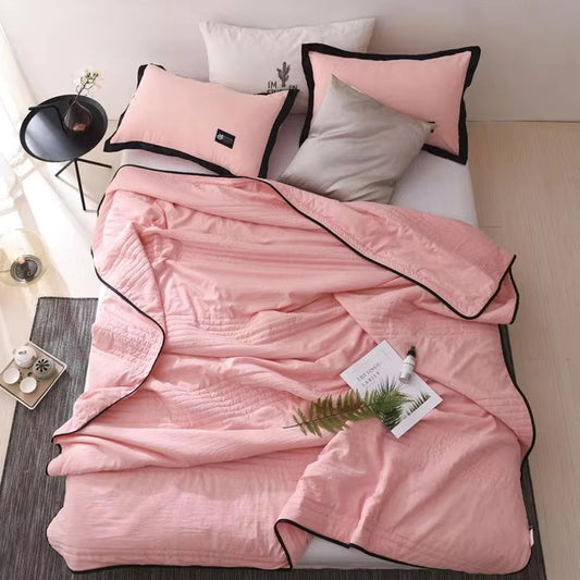 Cooling Throw Blanket – Slender Dual-Sided Summer Layer lifestyle product photo for bedroom