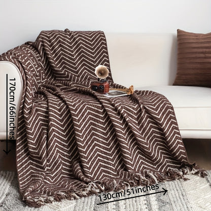Throw Blanket "Paloma" product detail photo in bedroom