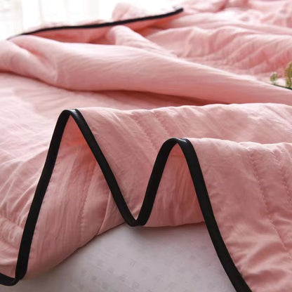 Cooling Throw Blanket – Slender Dual-Sided Summer Layer product detail photo for bedroom