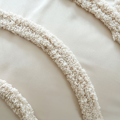 3-Piece Tufted Duvet Cover Set - Washed Bedroom Bedding Set product detail photo for bedroom