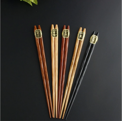 Wooden Chopsticks – Japanese-Style Reusable Dining Utensils product detail photo for kitchen