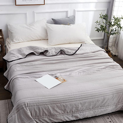 Cooling Throw Blanket – Slender Dual-Sided Summer Layer product detail photo for bedroom