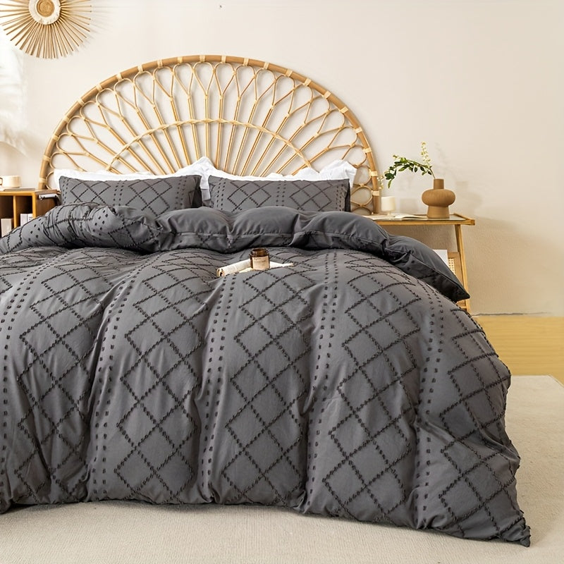Duvet Cover Set - Washed Bedroom Bedding Set product detail photo for bedroom