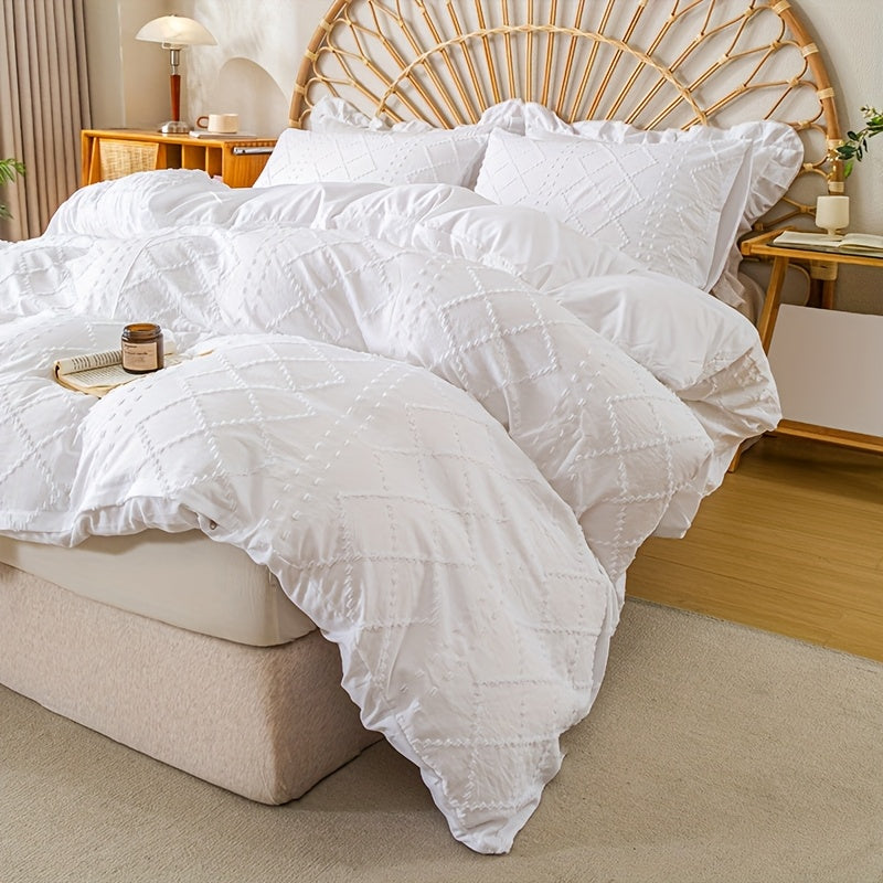 Duvet Cover Set - Washed Bedroom Bedding Set product detail photo for bedroom