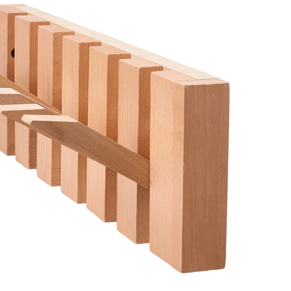 Wooden Wall Coat Rack - Entryway Wall Hooks product detail photo for entryway