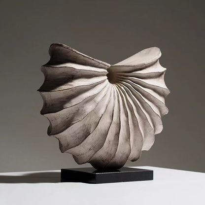 Geometric Display Sculpture "Alba" product detail photo in living room