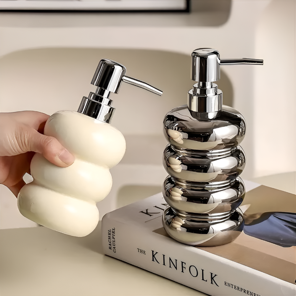 Soap Dispenser Orbelle — Modern Spherical Elegance For Calm Contemporary Spaces