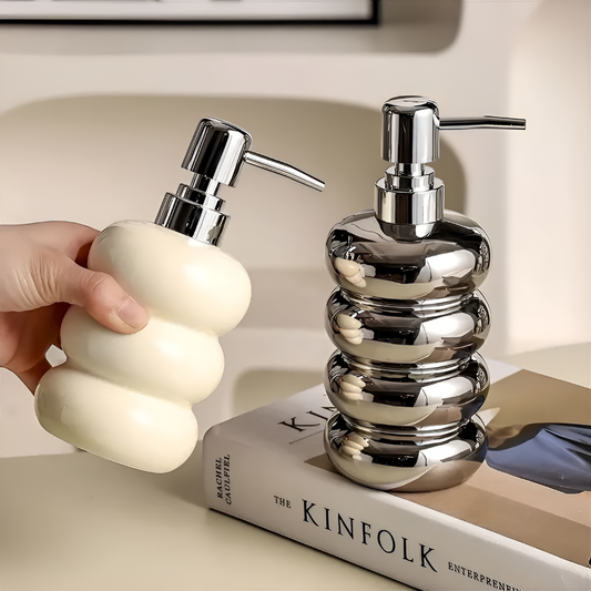 Soap Dispenser Orbelle — Modern Spherical Elegance For Calm Contemporary Spaces