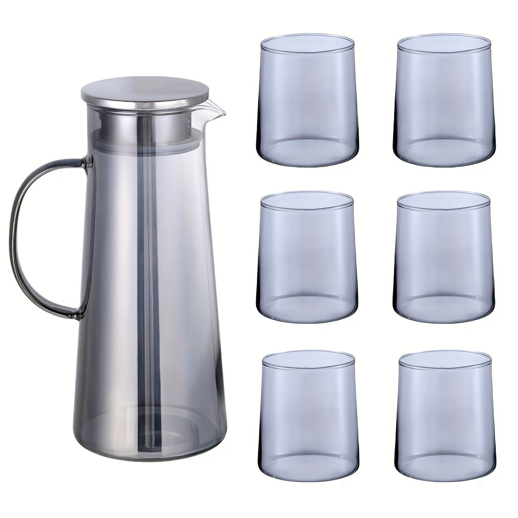 Glass Tea Set – Teapot with Matching Cups product detail photo for kitchen