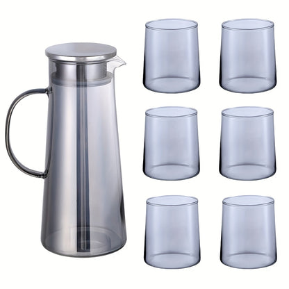 Glass Tea Set – Teapot with Matching Cups product detail photo for kitchen