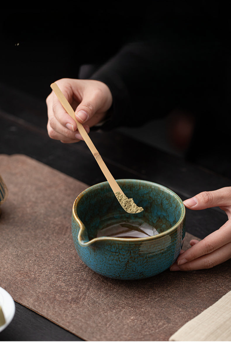 Ceramic Matcha Set product detail photo in kitchen