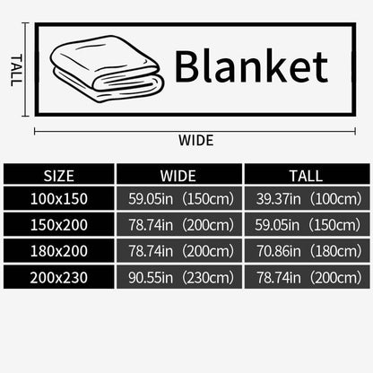Plush Fleece Throw Blanket "Nerea" product detail photo in bedroom