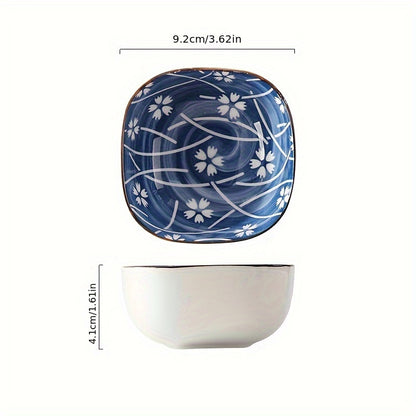 Ceramic Japanese Sauce Dish Set – Small Serving Plates (Set of 6) product detail photo for kitchen