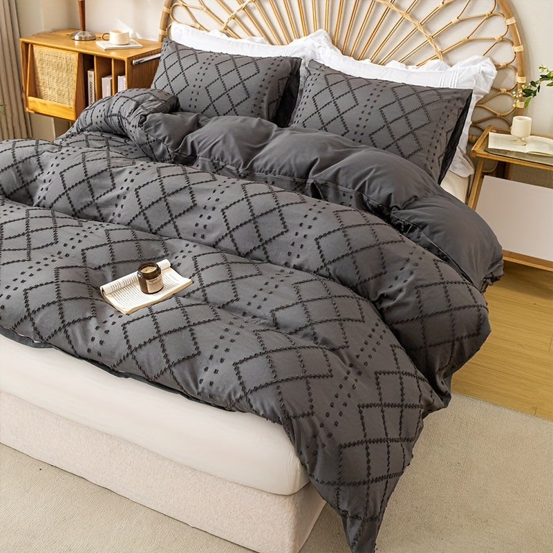Duvet Cover Set - Washed Bedroom Bedding Set product detail photo for bedroom