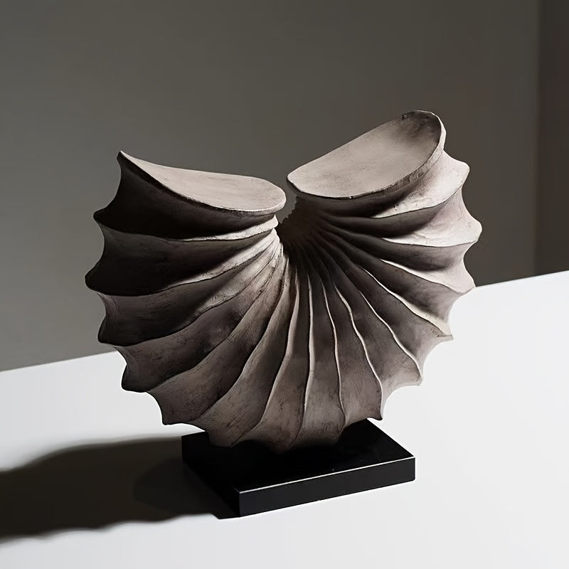 Geometric Display Sculpture "Alba" product detail photo in living room