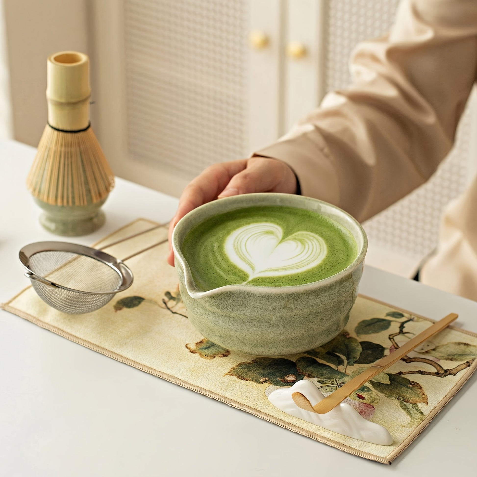 5-Piece Matcha Set lifestyle product photo in kitchen