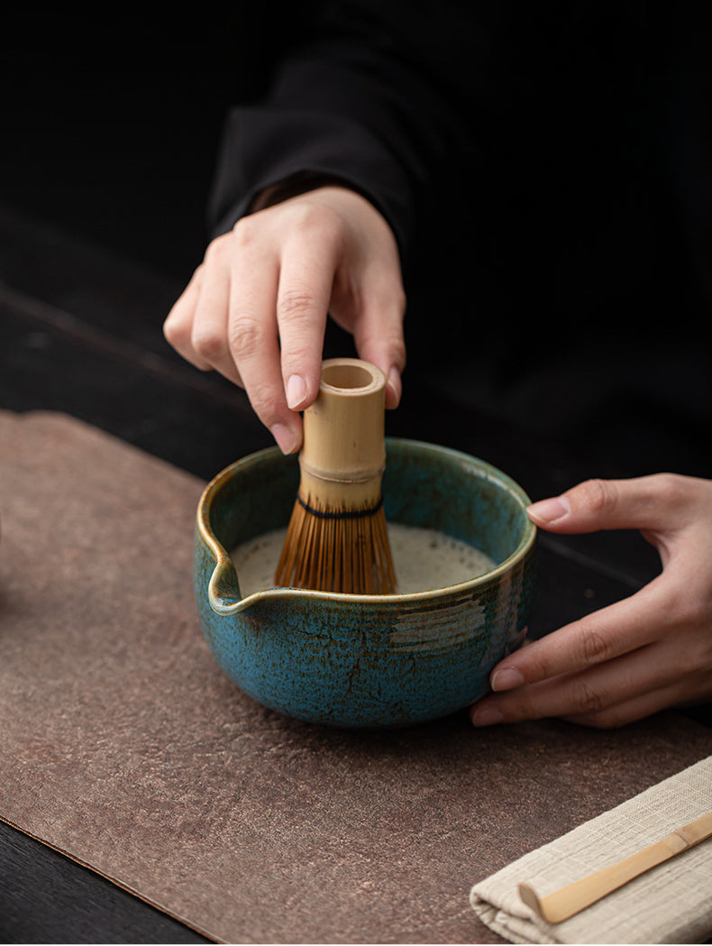 Ceramic Matcha Set product detail photo in kitchen
