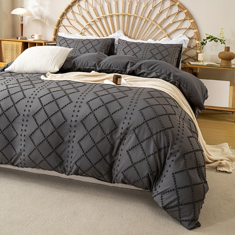 Duvet Cover Set - Washed Bedroom Bedding Set product detail photo for bedroom