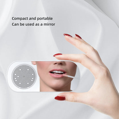 LED Mirror Alarm Clock LumoTime With Bluetooth, FM Radio And USB Charging