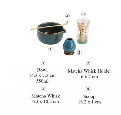 Ceramic Matcha Set product detail photo in kitchen