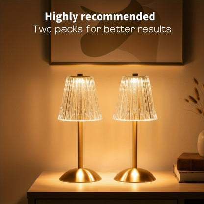 Acrylic Table Lamp – Glow Ambient Light product detail photo for living room