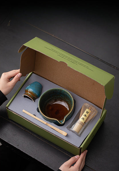 Ceramic Matcha Set product detail photo in kitchen