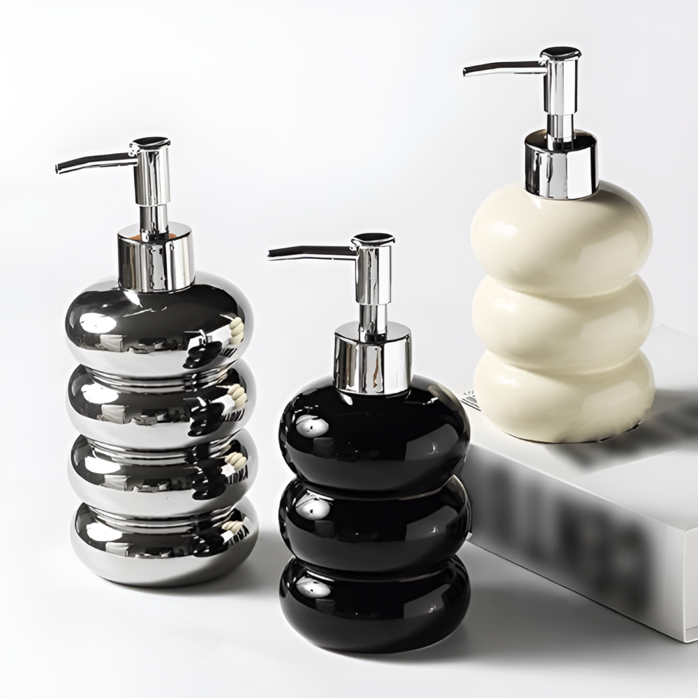 Soap Dispenser Orbelle — Modern Spherical Elegance For Calm Contemporary Spaces