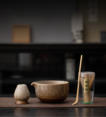 Ceramic Matcha Set product detail photo in kitchen