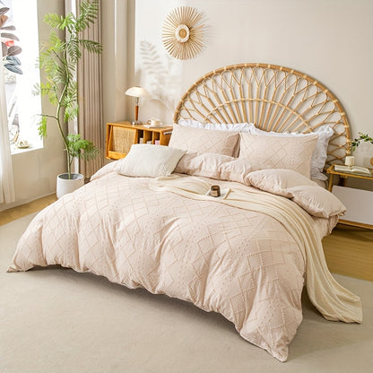 Duvet Cover Set - Washed Bedroom Bedding Set product detail photo for bedroom