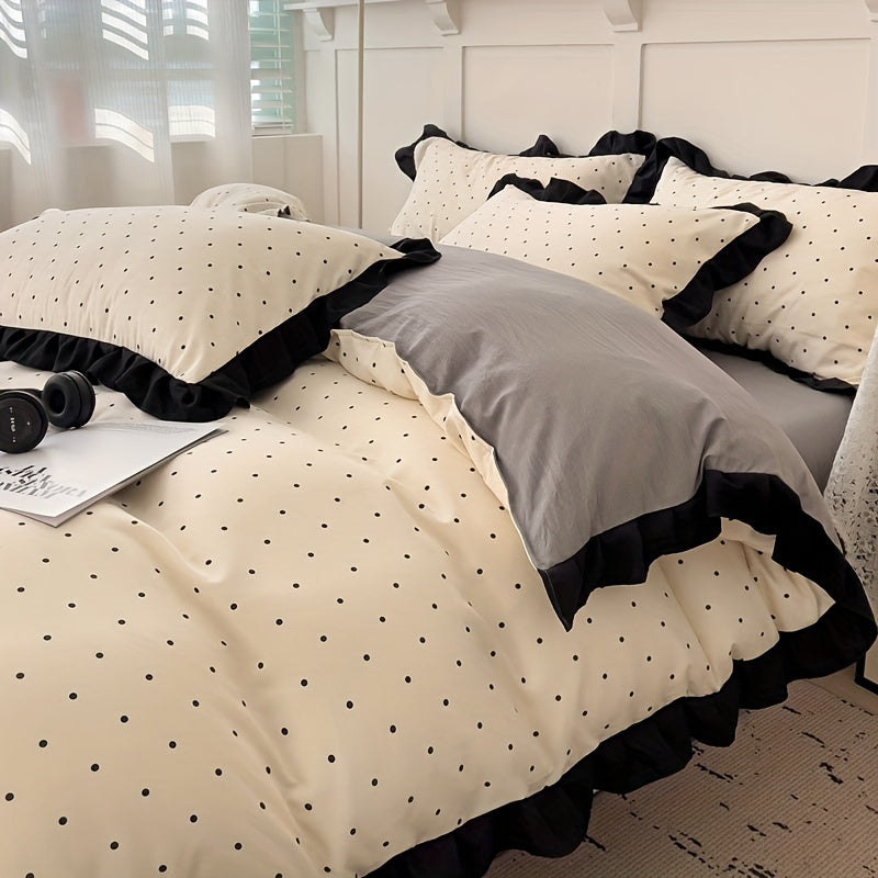 Duvet Cover Set "Talia" product detail photo in bedroom