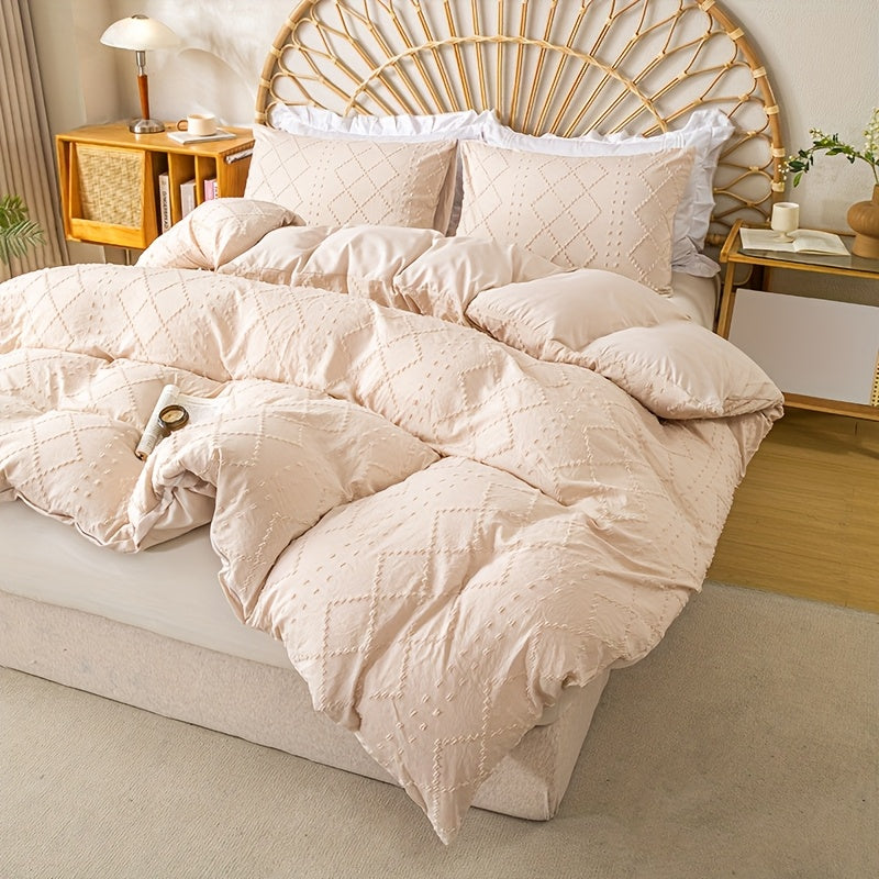 Duvet Cover Set - Washed Bedroom Bedding Set product detail photo for bedroom