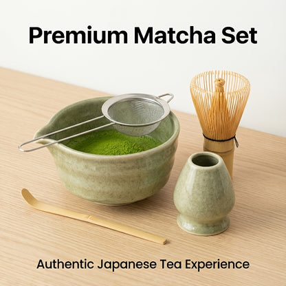 5-Piece Matcha Set product detail photo in kitchen