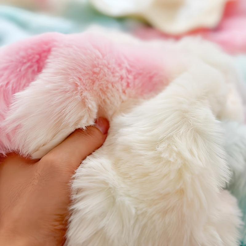Plush Fleece Throw Blanket - Sofa and Bed Layer product detail photo for bedroom