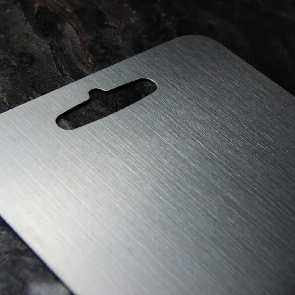 Steel Cutting Board CleanEdge Double-Sided Hygienic Prep Surface For Modern Kitchens