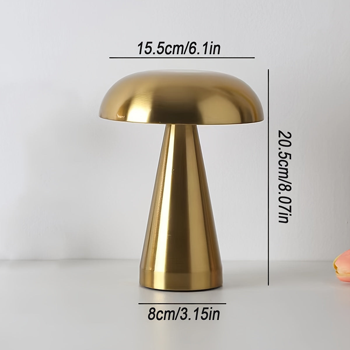 Mushroom Table Lamp - Bedside and Desk Light product detail photo for bedroom