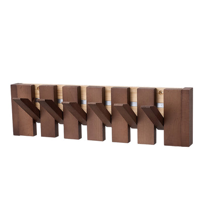 Wooden Wall Coat Rack - Entryway Wall Hooks product detail photo for entryway