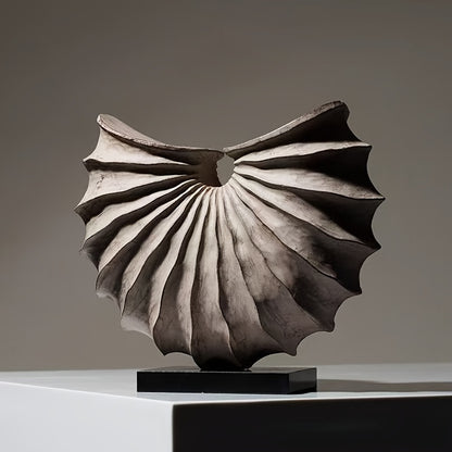 Geometric Display Sculpture "Alba" lifestyle product photo in living room