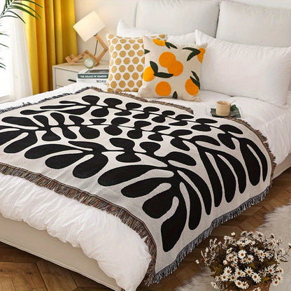 Throw Blanket "Esme" product detail photo in bedroom